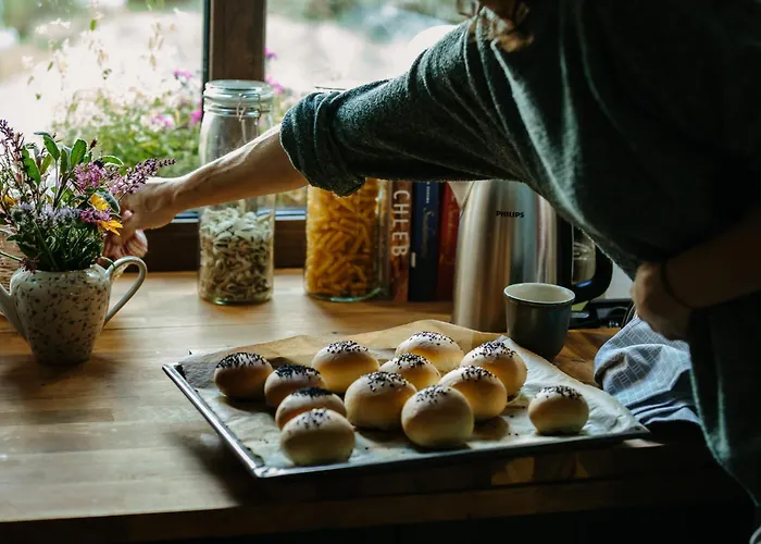 Dom W Trawie Çiftlik konaklama